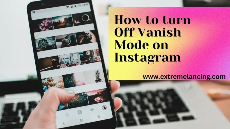 How to turn Off Vanish Mode on Instagram